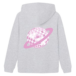 LMTD - Fanek BRU Sweatshirt W. Hood, Light Grey Melange